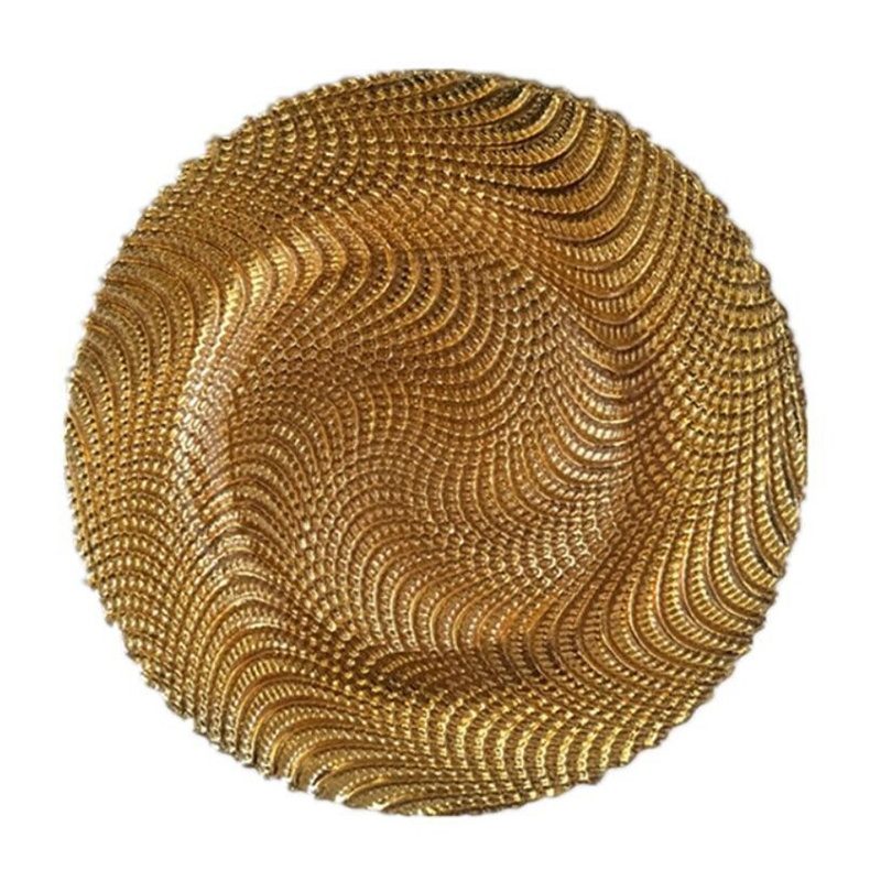 Wholesale Glass Charger Plate PZ-002 - Image 2